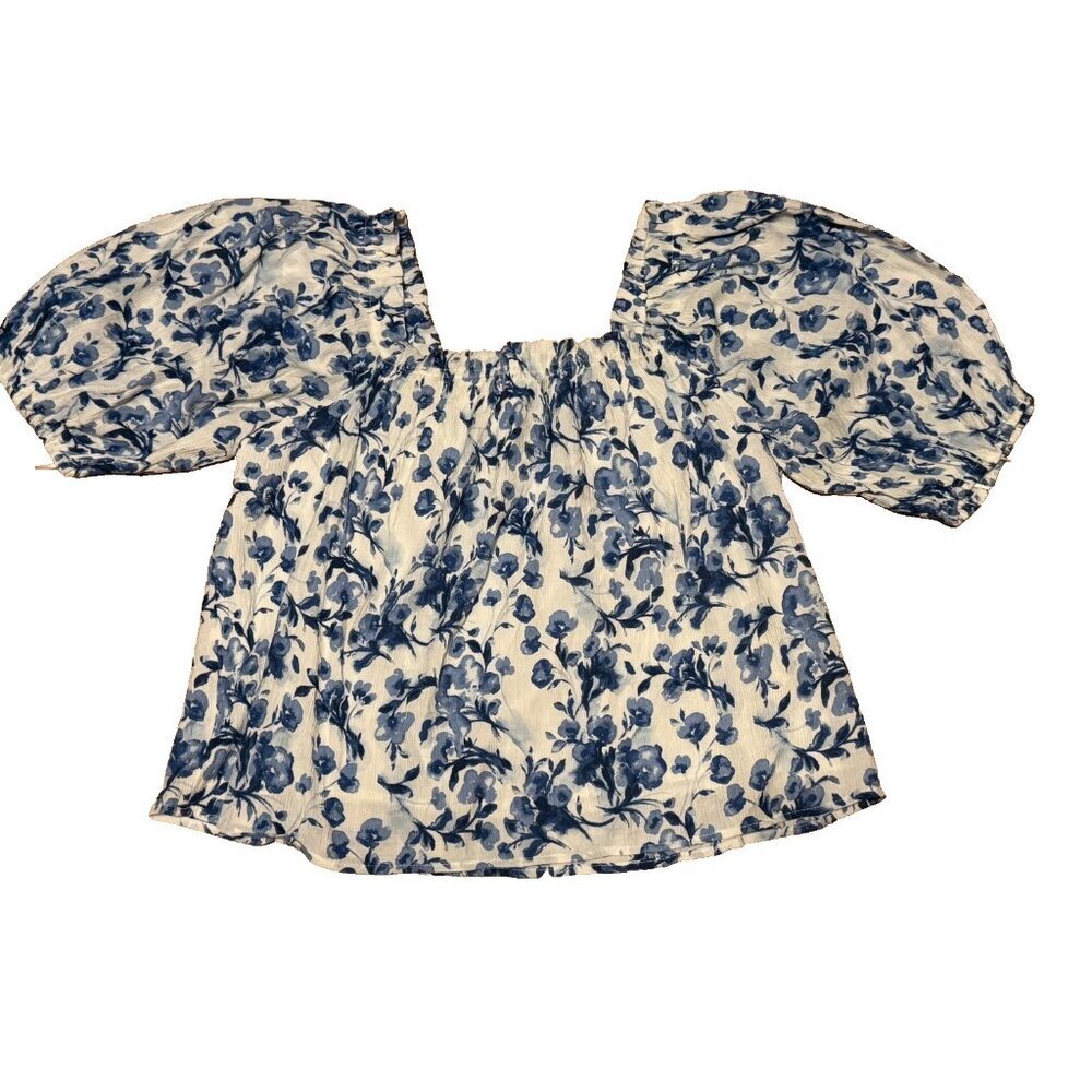 Abercrombie & Fitch Blouse Size Medium Resort Wea… - image 4